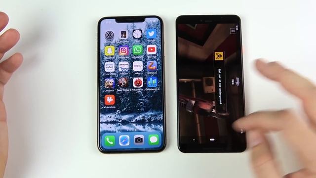 iPhone XS Max vs Google Pixel 3 XL Speed Test! смотреть онлайн