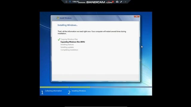 Setup Windows 7 in VirtualBox смотреть онлайн