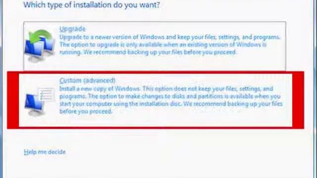 Windows 7 intallation смотреть онлайн