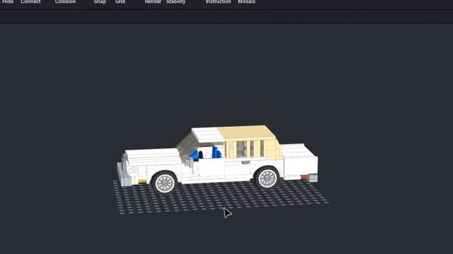 MOC LEGO Lincoln Town Car (VERSION 2) смотреть онлайн