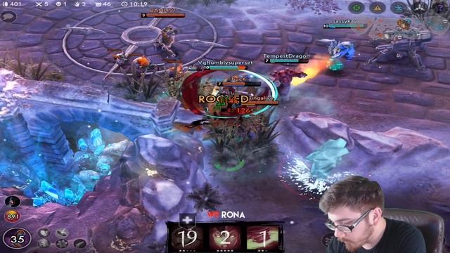 Vainglory Gameplay - Episode 180: FEEL THE FURY!! Rona |WP| Jungle Gameplay |1.15| смотреть онлайн