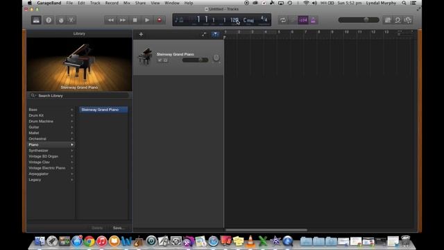 GarageBand Tutorial 3 - Recording a MIDI Keyboard on an iMac смотреть онлайн