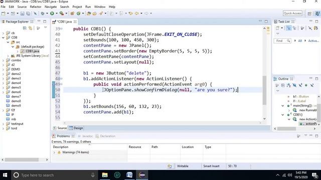 CONFIRM DIALOG BOX смотреть онлайн