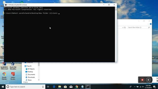Start Ionic 3 mobile app creation смотреть онлайн
