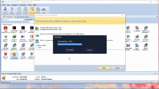 TUTORIAL UNINSTAL PUBG EMULATOR PAKAI REVO UNINSTALLER PRO смотреть онлайн
