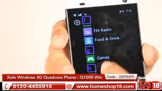 Xolo Q1000 Win 5inch 12 7cms Windows 3G Quadcore Phone смотреть онлайн