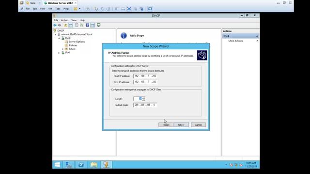 Aprende Cómo se configura el DHCP Server en Windows Server 2012 смотреть онлайн