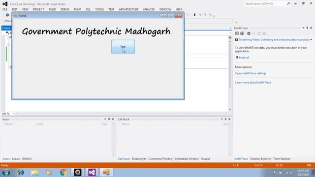 Font _Color Dialog Program on vb.net смотреть онлайн