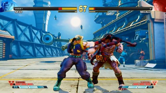 Street Fighter V Arcade Edition [FR] PC Vesus Mode//NASH Vs NECALLI (4k 60fps) смотреть онлайн