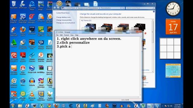 How To Change The Theme Of Your Windows 7 HD смотреть онлайн