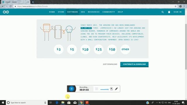 How to Download, Install Arduino IDE for WINDOWS 10. смотреть онлайн