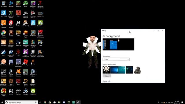 How to Change your Windows 10 PC Background (Tutorial) смотреть онлайн