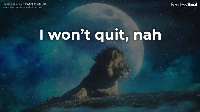 LISTEN TO THIS song BEFORE you GIVE UP 🔥 (I Can't Give Up Lyric Video) Fearless Soul смотреть онлайн