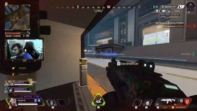 KOVAAK WARRIOR TRYING TO DECIMATE THE ENTIRE LOBBY | Apex Legends SEA смотреть онлайн