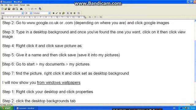 How to change your desktop background on Windows XP смотреть онлайн