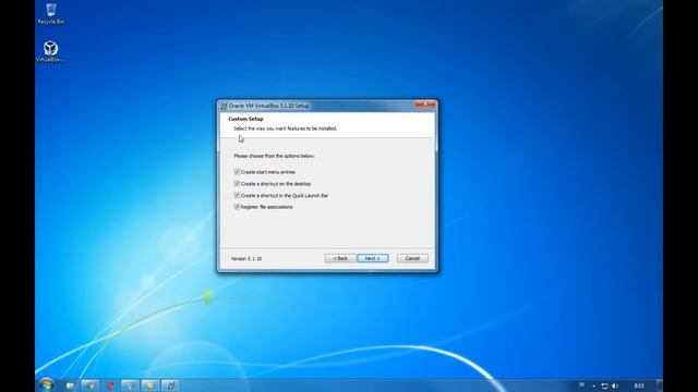Windows - Cara Install VM VirtualBox 5.1 смотреть онлайн