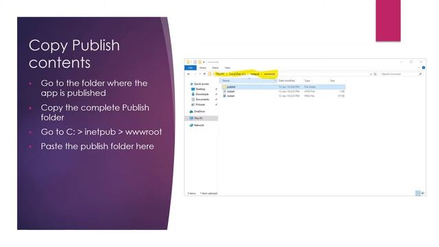 AspNetCore deployment to IIS смотреть онлайн