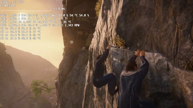Uncharted 4 A Thief's End [1080p, FSR P] смотреть онлайн