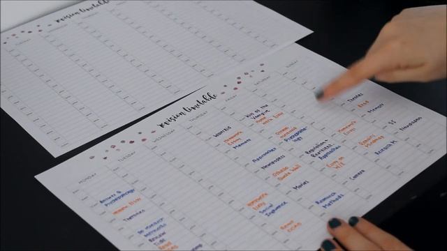 PLAN WITH ME: EASTER REVISION TIMETABLE смотреть онлайн