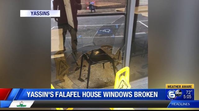 Yassin's Falafel House windows broken смотреть онлайн