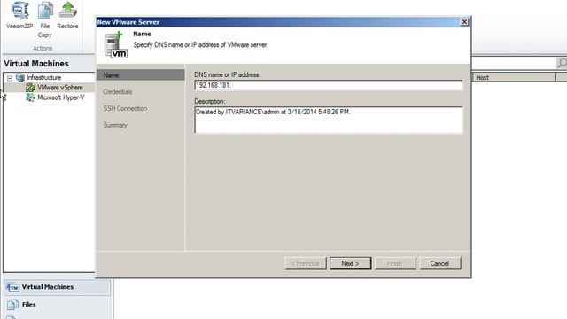 veeam install and test run смотреть онлайн