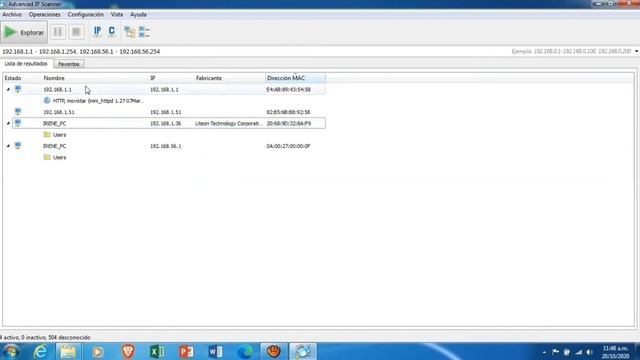 Herramientas para Auditoria de Red (HOMEDALE, WIRELESSNETVIEW, ADVANCED IP SCAN, ACRYLIC WIFI HOME) смотреть онлайн