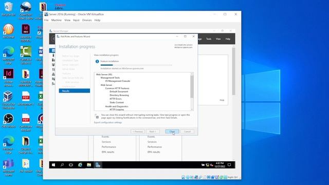 installing IIS (web server) on windows server 2016 [video only] смотреть онлайн