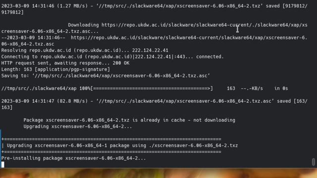 Upgrade xscreensaver slackware смотреть онлайн