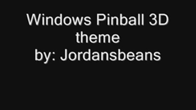 Windows 3D Pinball Theme смотреть онлайн