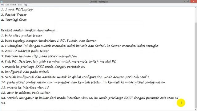 Backup & Restore IOS ke TFTP Server смотреть онлайн