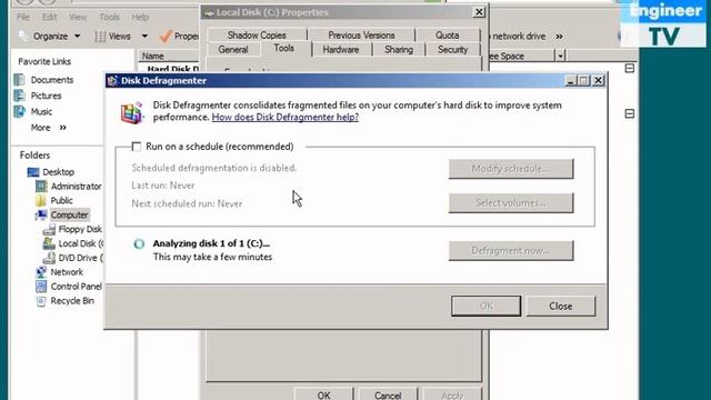 Defragmentation of a Hard Disk via Windows OS смотреть онлайн