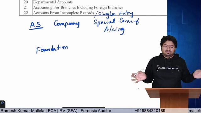 Introductory session for CA Inter Accounting in Tanglish (Tamil + English) смотреть онлайн