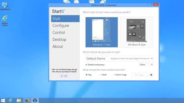 how to get Windows7 Start button on Windows8 смотреть онлайн