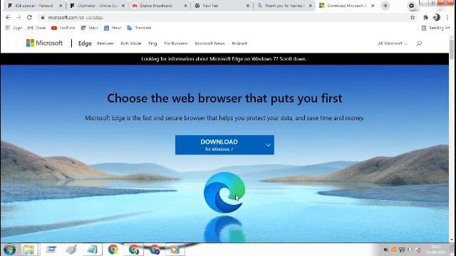 how to downlond microsoft edge in windows 7 смотреть онлайн