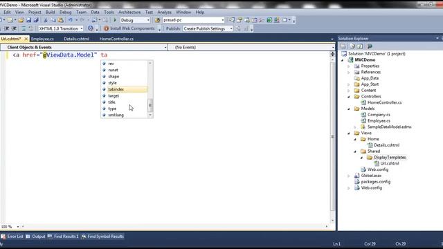 Part 42 Opening a page in new browser window in asp net mvc application смотреть онлайн