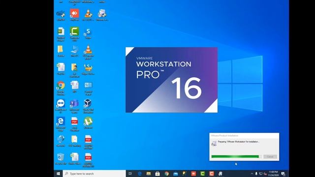 How to Install VMware Workstation Player in Windows 10 In Hindi смотреть онлайн