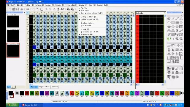 Pattern design_ 2 Menu_ 2.3 Menu bar, View, Windows and help смотреть онлайн
