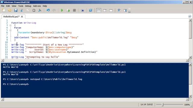 Time Lapsed Evolution Of a PowerShell Template смотреть онлайн