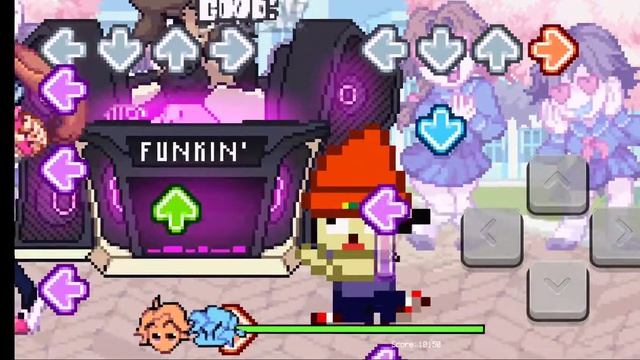 Friday night funkin' Parappa vs Monika android gameplay смотреть онлайн