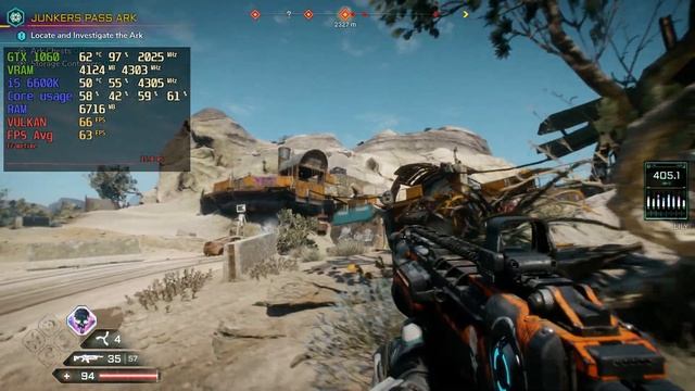 Rage 2 - GTX 1060 | i5 6600K | Detailed Benchmark смотреть онлайн