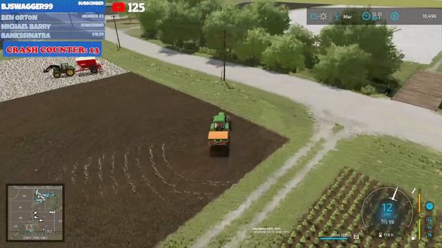 THE NEW ALL AMERICAN FARMER - LIVE Gameplay Episode 20 - Farming Simulator 22 смотреть онлайн