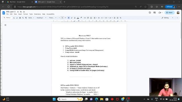 How to WSL enable in windows and installing distriburion. #wsl1 #wsl2 #linux смотреть онлайн