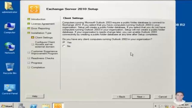 Exchange Server 2010 Installation 65 смотреть онлайн