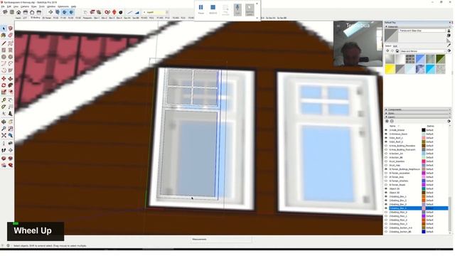 THE SKETCHUP PROCESS to draw a house - Lesson 16 - Create windows смотреть онлайн