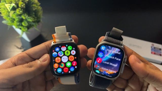 HK9 Ultra 2 vs HK9 Pro Plus Smartwatch Comparison смотреть онлайн