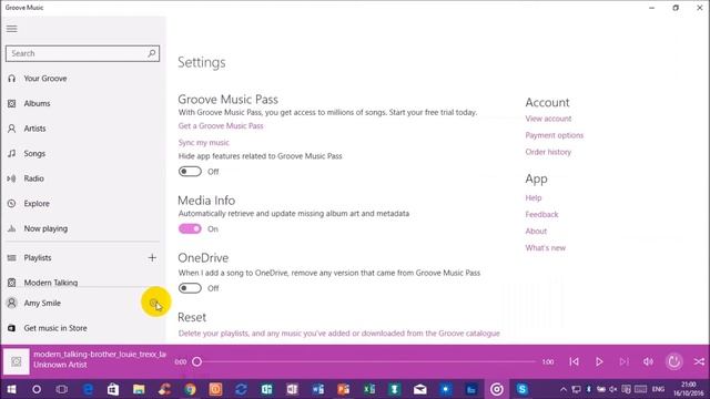 Change the Color Scheme in Groove Music App | Windows 10 смотреть онлайн