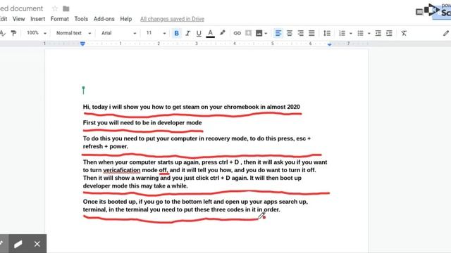 How to get steam on CHROMEBOOK 2020!!!(outdated) смотреть онлайн