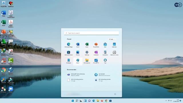 Start Menu Windows 11 смотреть онлайн