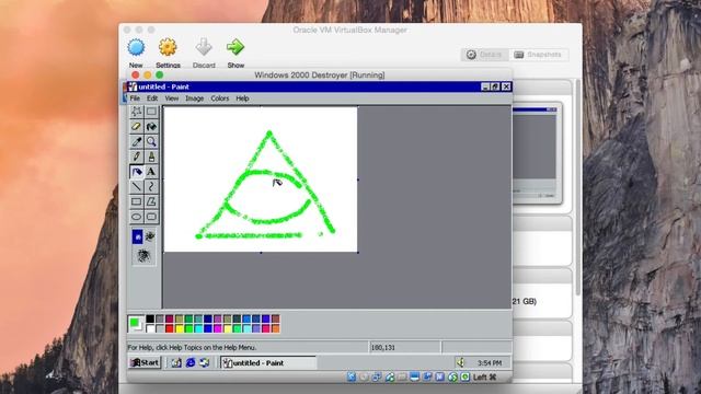 Installing Windows 2000 in VirtualBox смотреть онлайн
