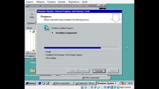 Instalando e melhorando o Windows 98 смотреть онлайн